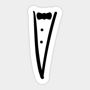 Tuxedo Man Sticker